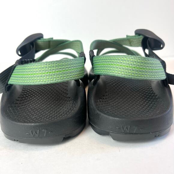 Chaco Green and Black Women's Sandals - Picture 5 of 10